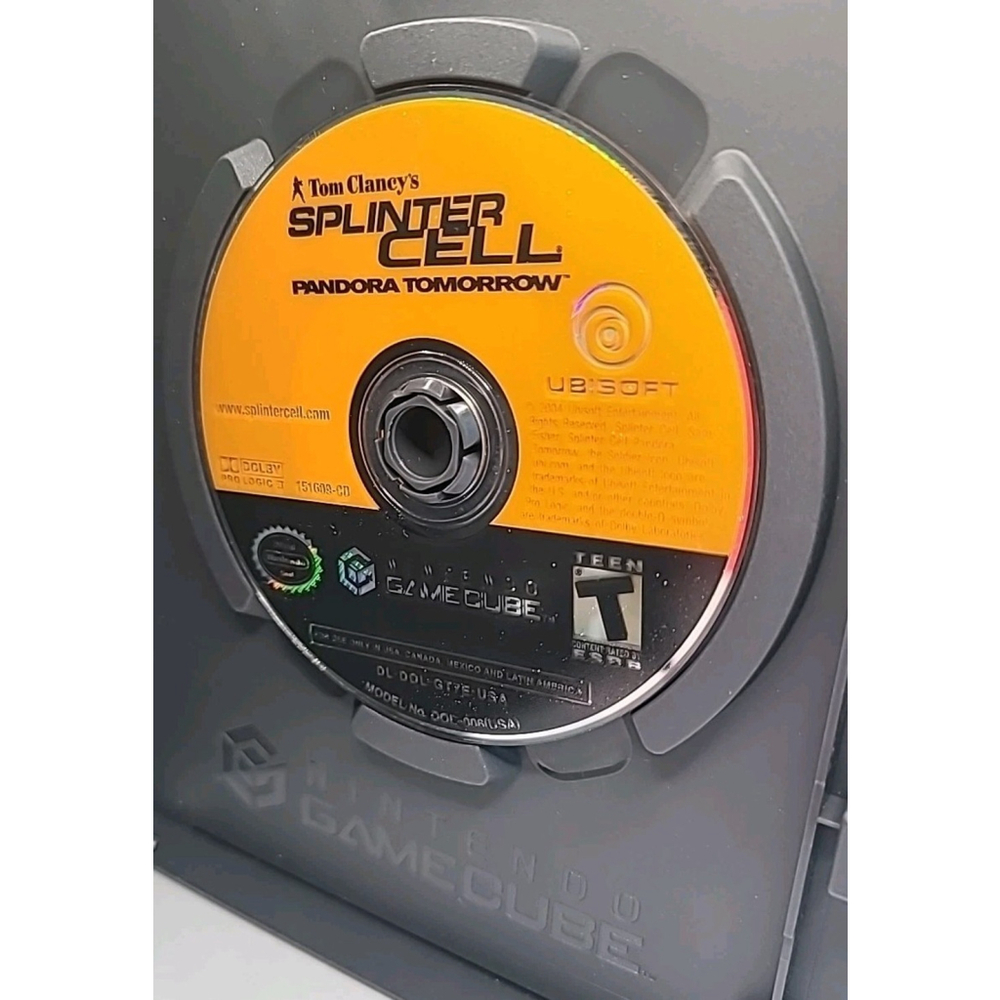 Tom Clancy's Splinter Cell: Pandora Tomorrow (Nintendo GameCube, 2004) - Picture 4 of 4